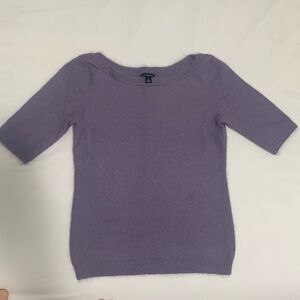 Ann Taylor short sleeve cozy sweater